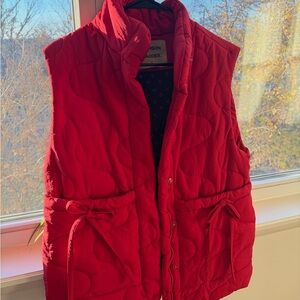 Damson madder Celeste Gilet- Red chilli